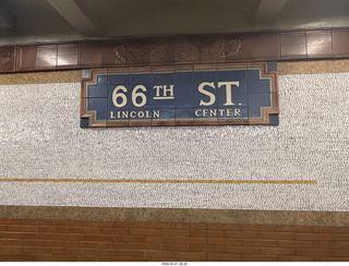 New York City - subway station
