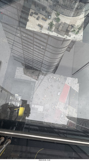 New York City - One Times Square  glass floor