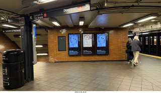 New York City - subway station