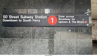 New York City - subway station