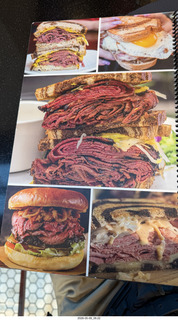New York City - Carnegie Diner & Cafe menu