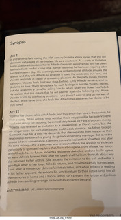 New York City Opera - La Traviata program