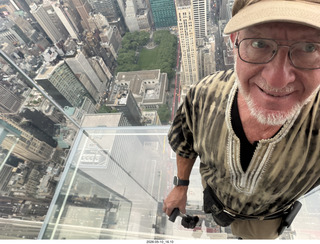 New York City - Summit, One Vanderbilt looking down + Adam